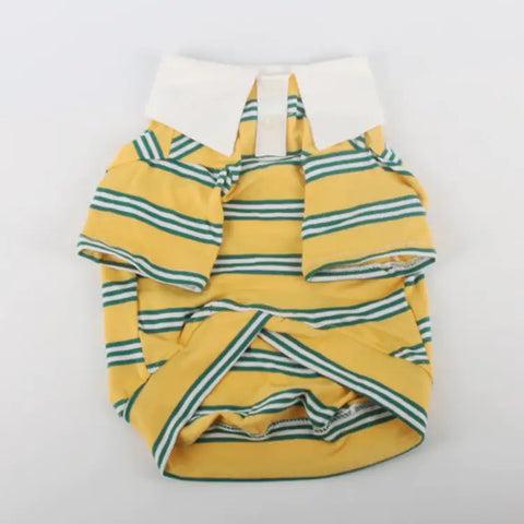 Summer POLO Corgi Big Dog Pet Clothes