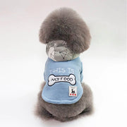 Thickened Hooded Padded Pet Clothes