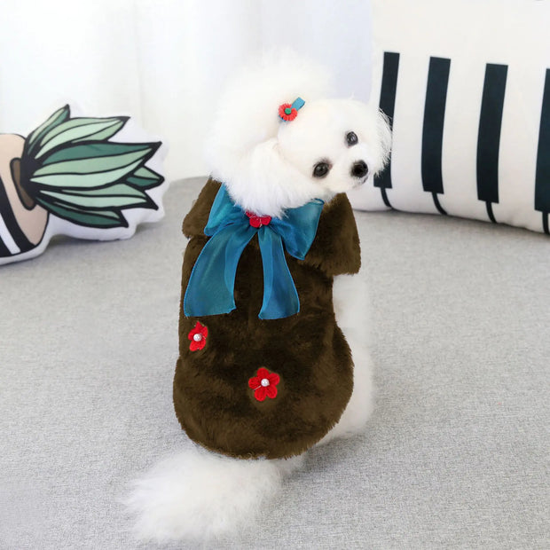 European American Style Rabbit Cat Pet Clothes