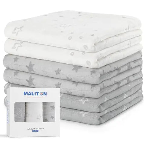 Maliton Baby Muslin Cloths